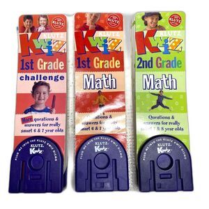 KLUTZ Kwiz 1st Grade Challenge Math 2nd Grd. Math Elementary Homeschool Practice